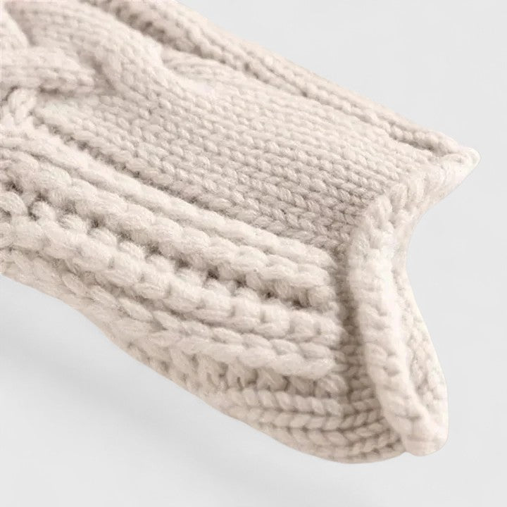 Lauren | Cable Knit Long Sleeve Turtleneck Sweater