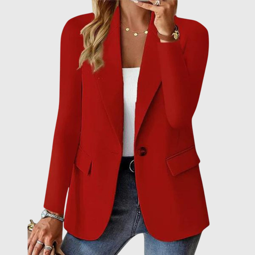 Lisa | Chic Single-Button Longline Blazer