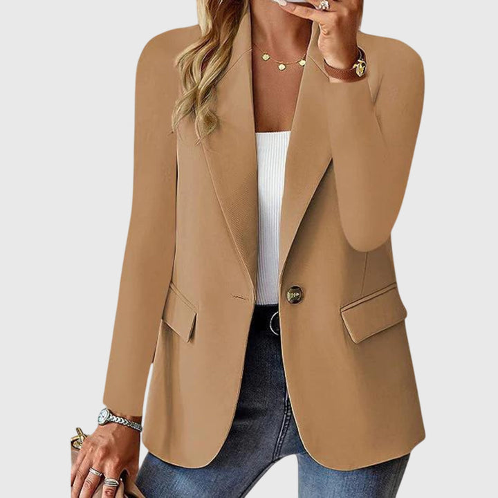 Lisa | Chic Single-Button Longline Blazer