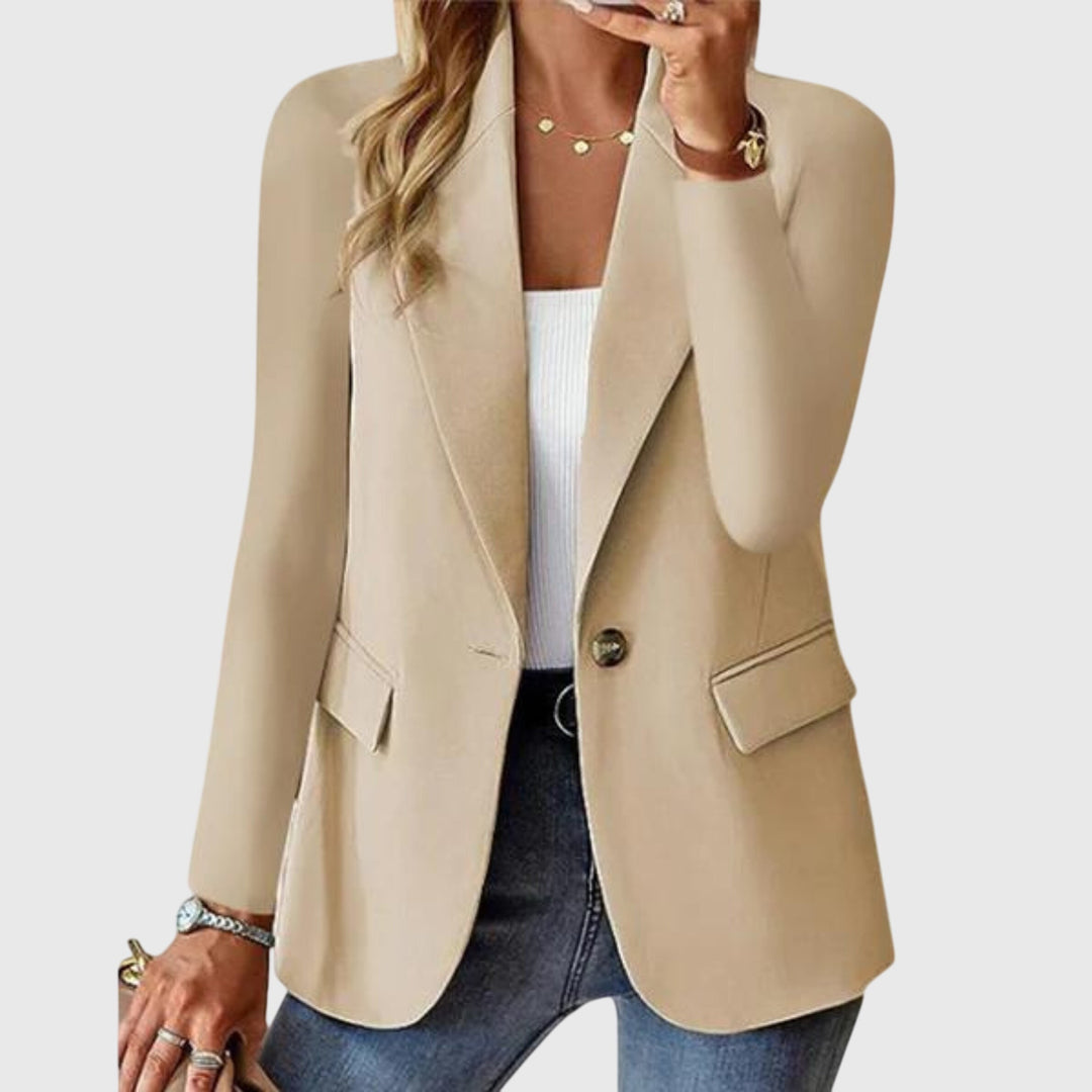 Lisa | Chic Single-Button Longline Blazer