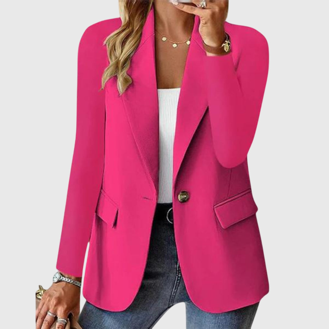Lisa | Chic Single-Button Longline Blazer