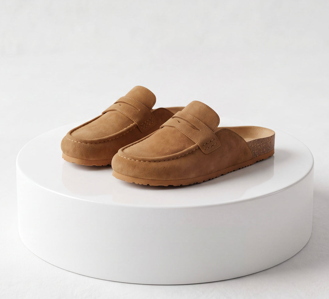Lisa | Timeless Slip-On Loafer Mule Slippers