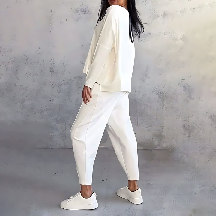 Madison | Cozy Long Sleeve Two-Piece Lounge Set