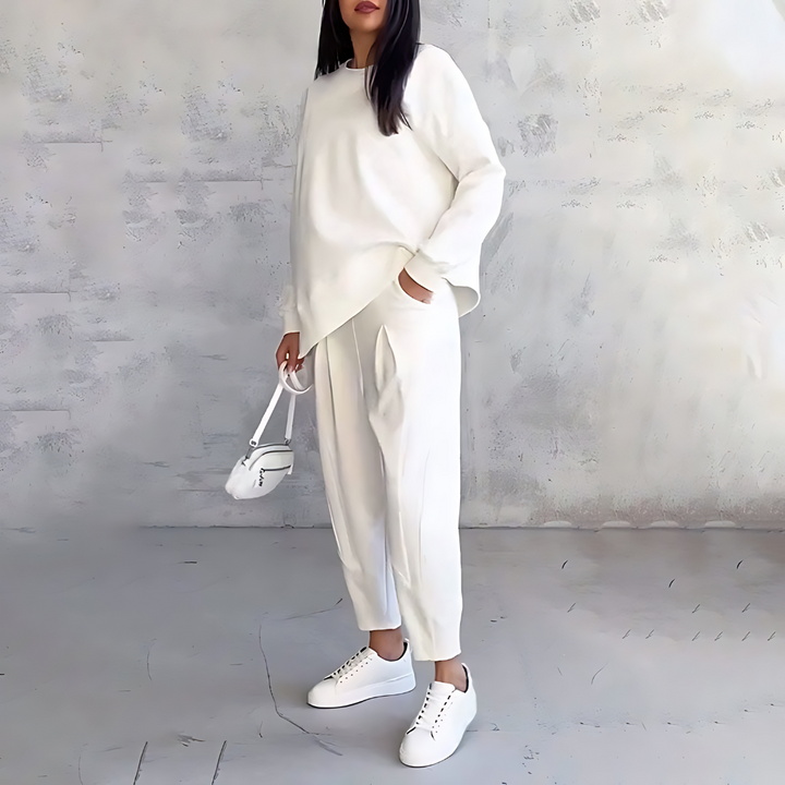 Madison | Cozy Long Sleeve Two-Piece Lounge Set