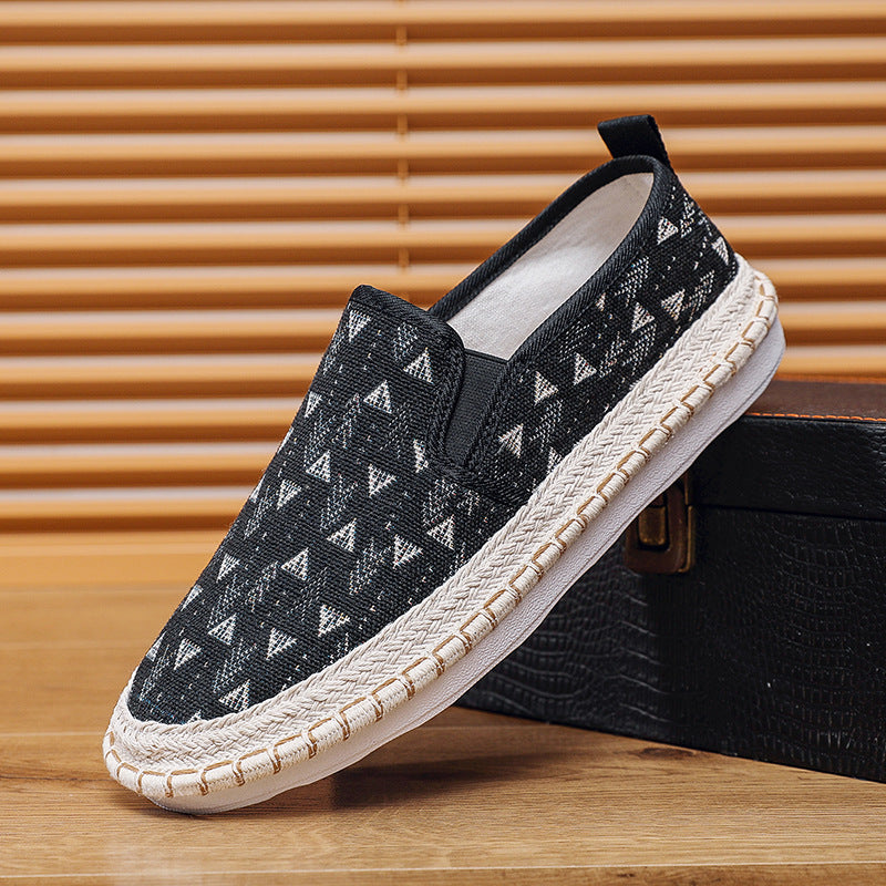 Marilyn | Timeless Printed Slip-On Canvas Slippers
