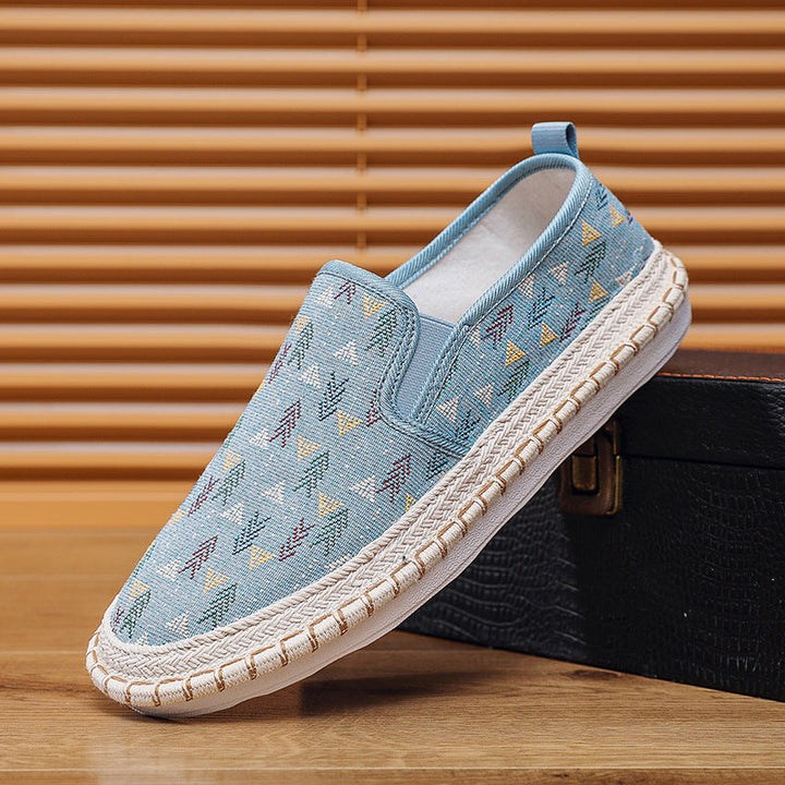 Marilyn | Timeless Printed Slip-On Canvas Slippers