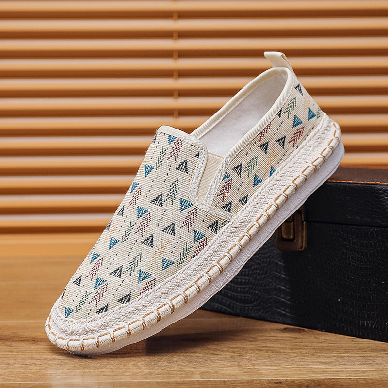 Marilyn | Timeless Printed Slip-On Canvas Slippers