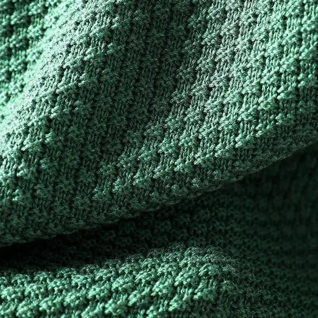Megan | Classic Oversized Mock Neck Knit Sweater