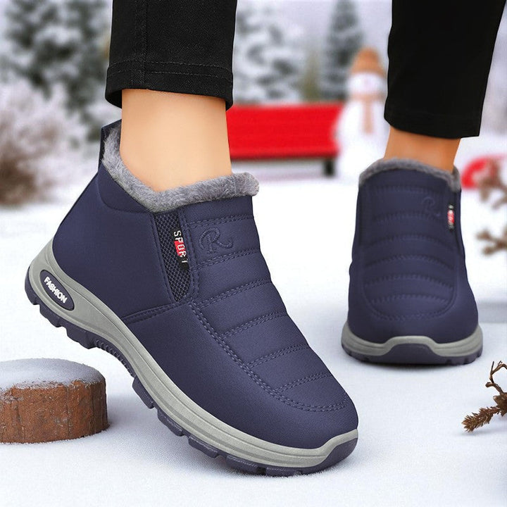 Megan | Stylish Plush-Lined Slip-On Winter Boots