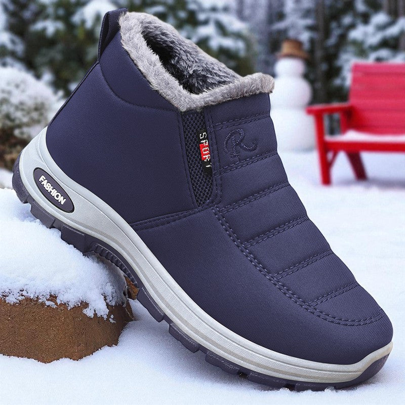 Megan | Stylish Plush-Lined Slip-On Winter Boots