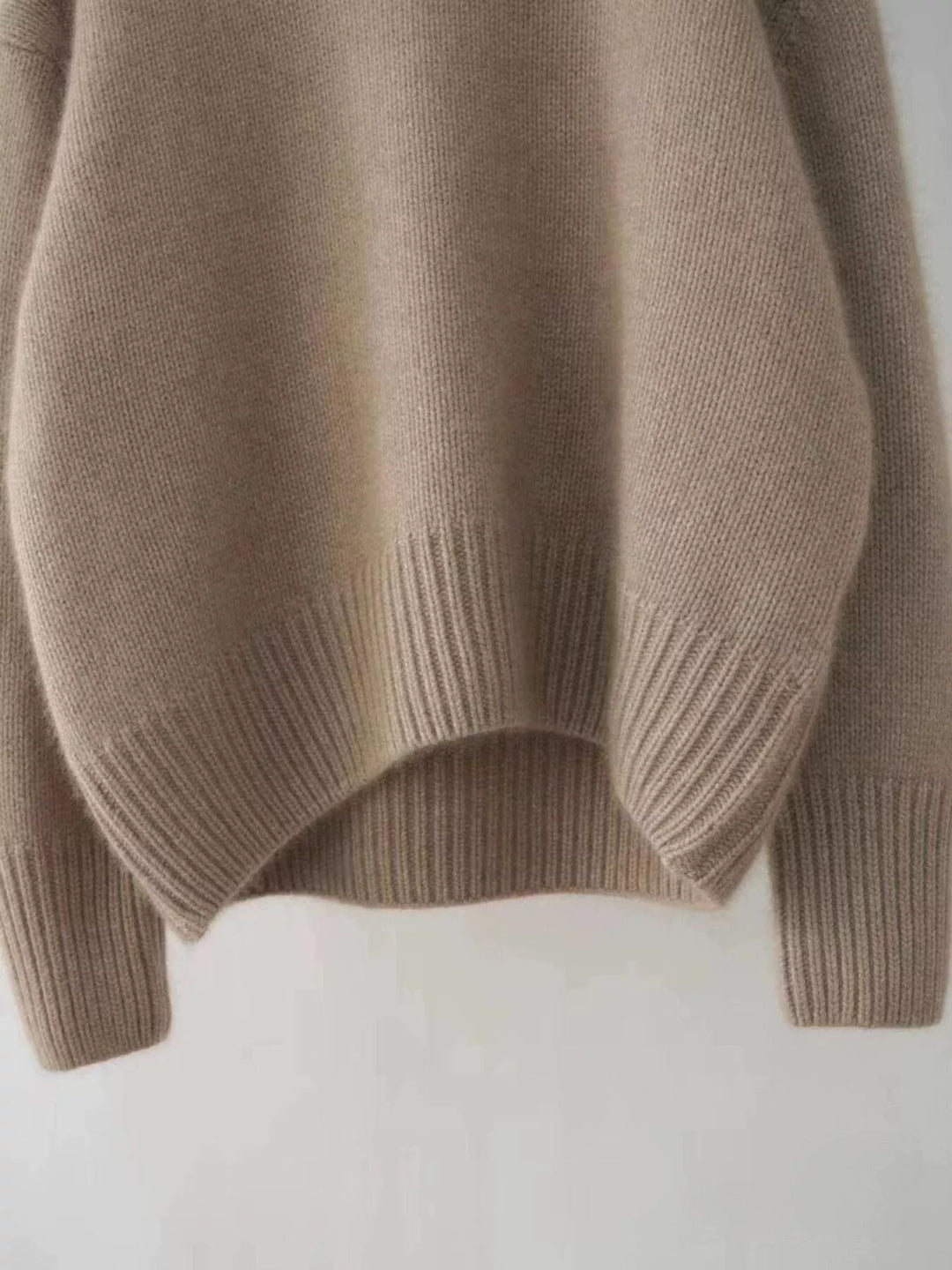 Megan | Timeless Oversized Drop Shoulder Turtleneck Sweater