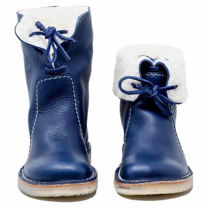 Melissa | Cozy Lace-Up Mid-Calf Winter Boots