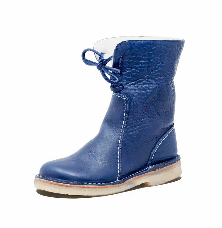 Melissa | Cozy Lace-Up Mid-Calf Winter Boots