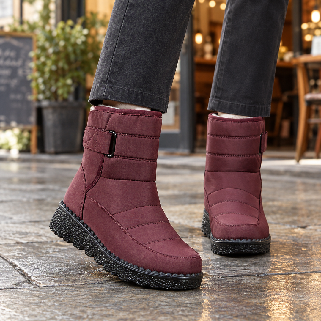 Nancy | Timeless Quilted Ankle Winter Boots