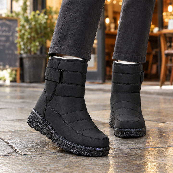 Nancy | Timeless Quilted Ankle Winter Boots