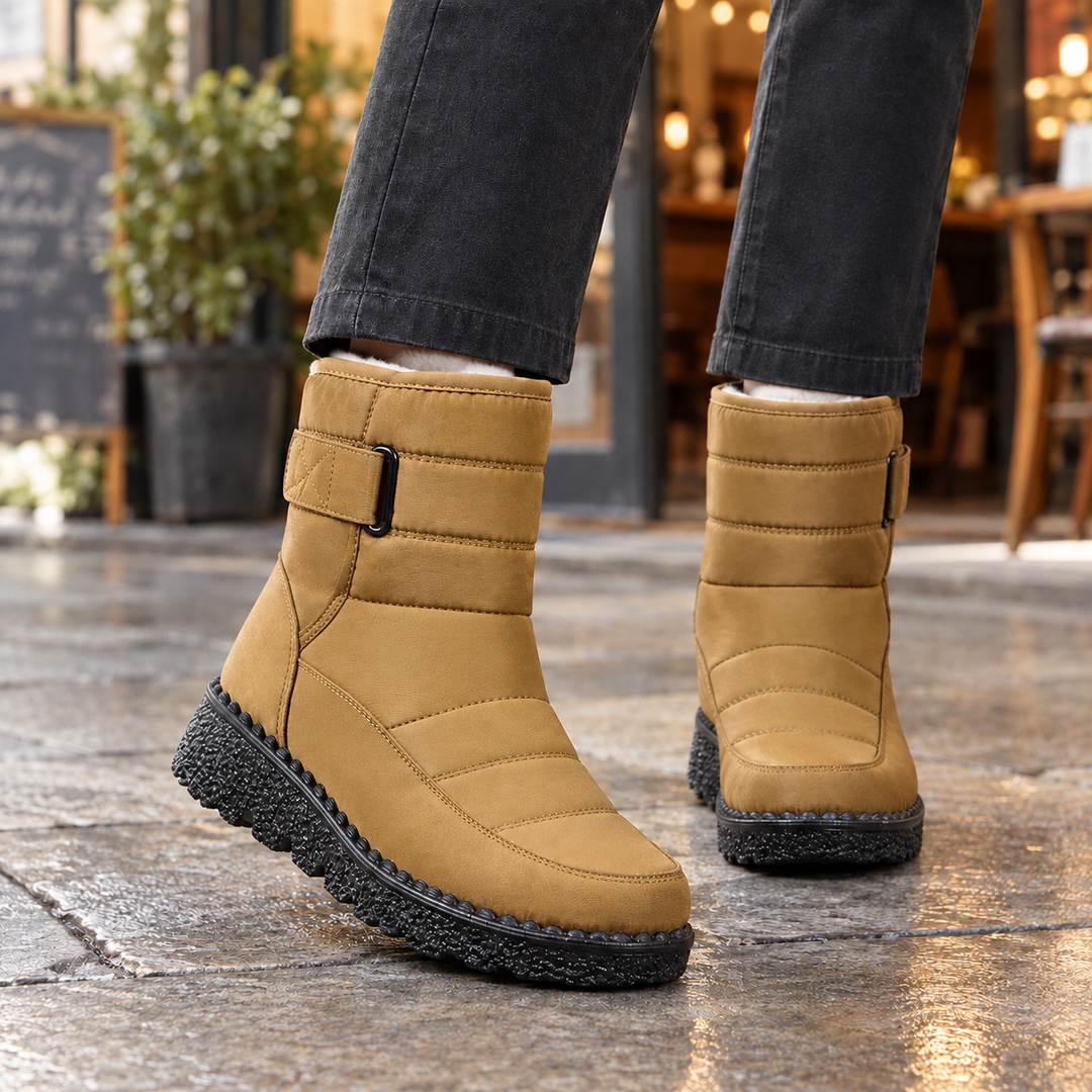 Nancy | Timeless Quilted Ankle Winter Boots
