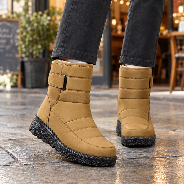 Nancy | Timeless Quilted Ankle Winter Boots