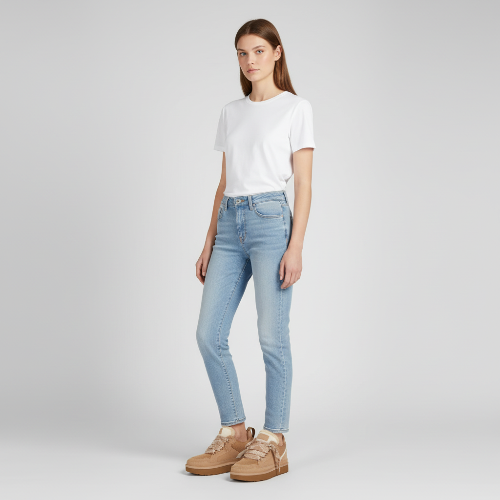 Olivia | Elegant Vinterstøvler med Sherpafor og Chunky Sål
