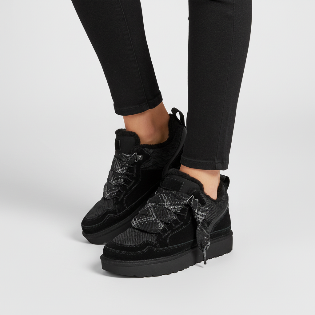 Olivia | Elegant Vinterstøvler med Sherpafor og Chunky Sål