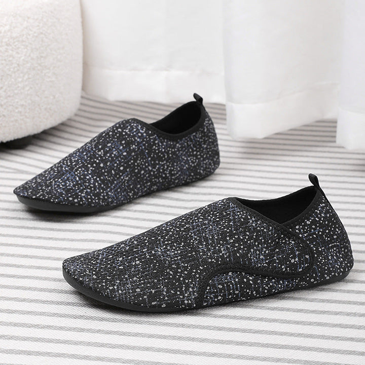 Patrick | Elegant Woven Knit Slip-On Loafer Slippers