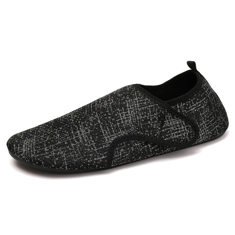 Patrick | Elegant Woven Knit Slip-On Loafer Slippers