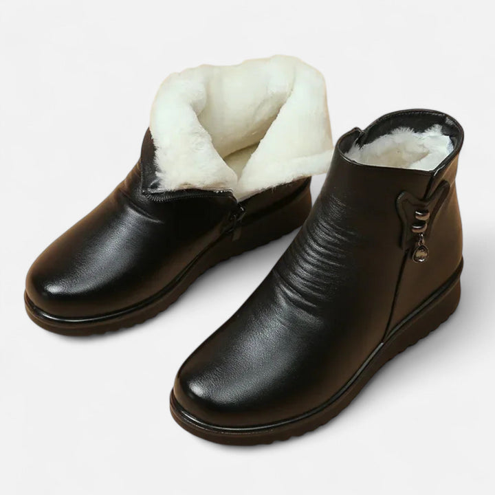 Rachel | Effortless Plush-Lined Ankle Winter Boots