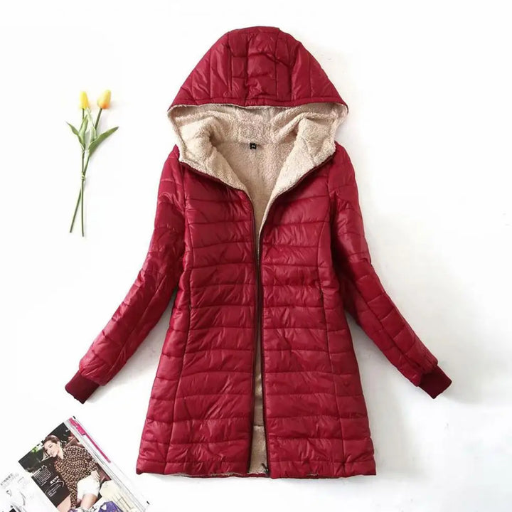 Ruth | Classic Hooded Fleece-Lined Quilted Winter Coats