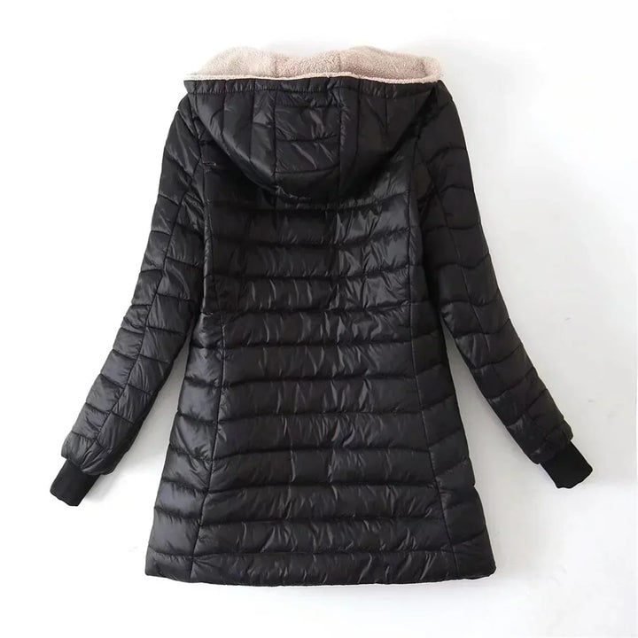 Ruth | Classic Hooded Fleece-Lined Quilted Winter Coats