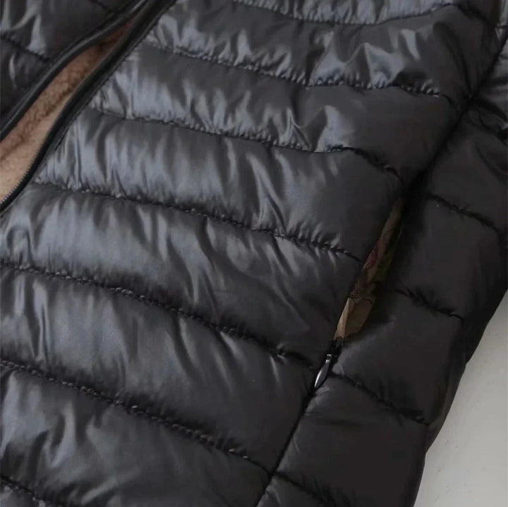 Ruth | Classic Hooded Fleece-Lined Quilted Winter Coats