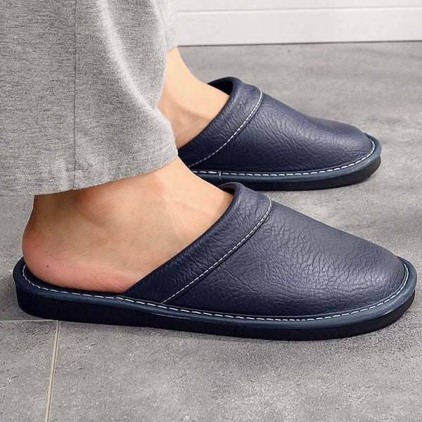 Sandra | Relaxed Slip-On Stitched Comfort Slippers