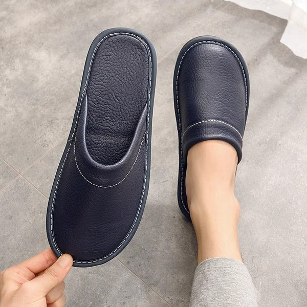Sandra | Relaxed Slip-On Stitched Comfort Slippers