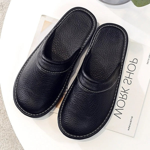 Sandra | Relaxed Slip-On Stitched Comfort Slippers