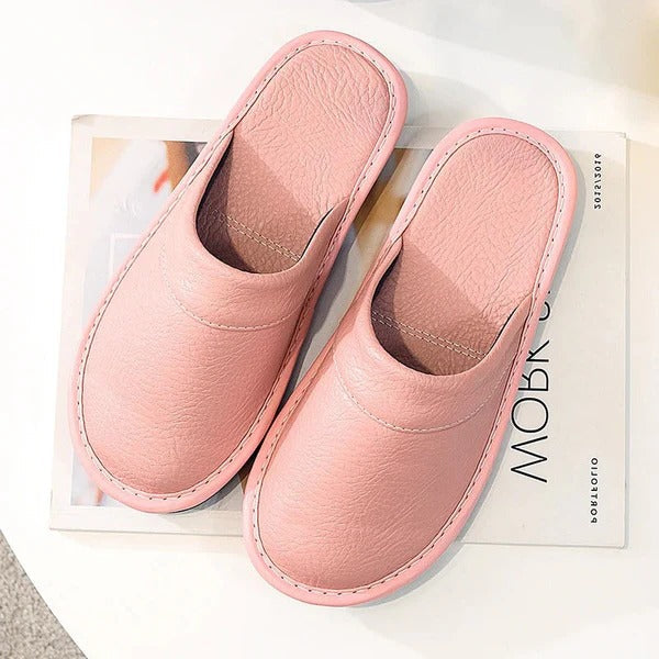 Sandra | Relaxed Slip-On Stitched Comfort Slippers