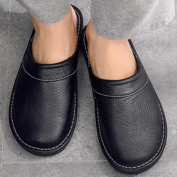 Sandra | Relaxed Slip-On Stitched Comfort Slippers