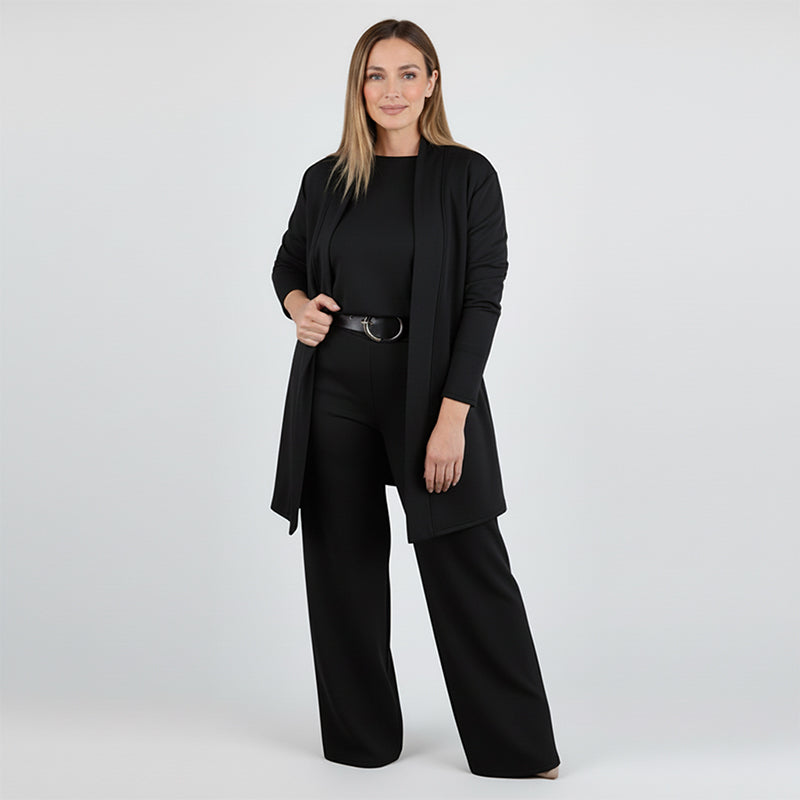 Sophia | Chic 3-Piece Long Cardigan Lounge Set