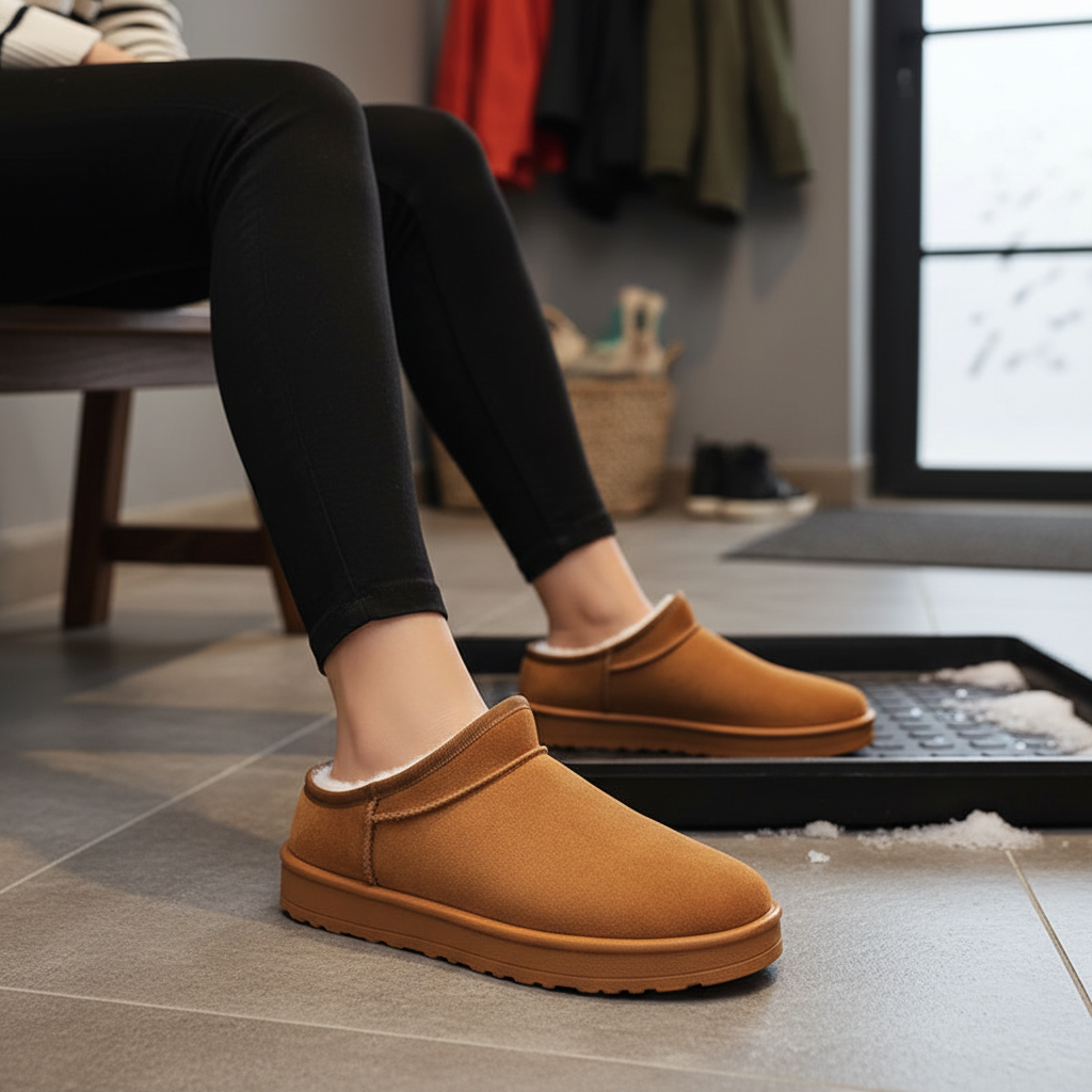 Vilma | Yndefuld Slip-on Hjemmesko med Blødt For